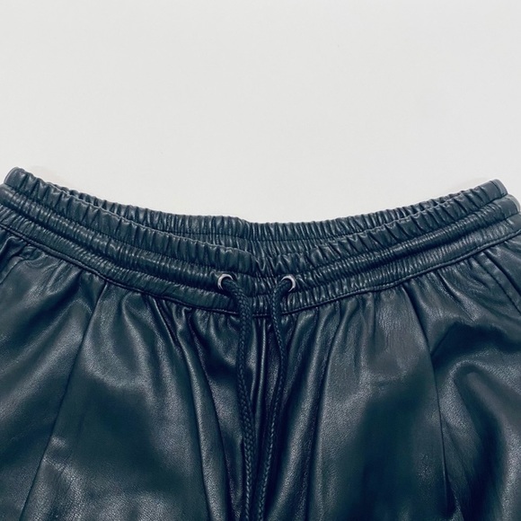Frame Lambskin Leather Pants w/Drawstring - Picture 5 of 5